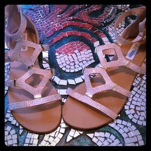 Nude Steve Madden Gladiator Sandals